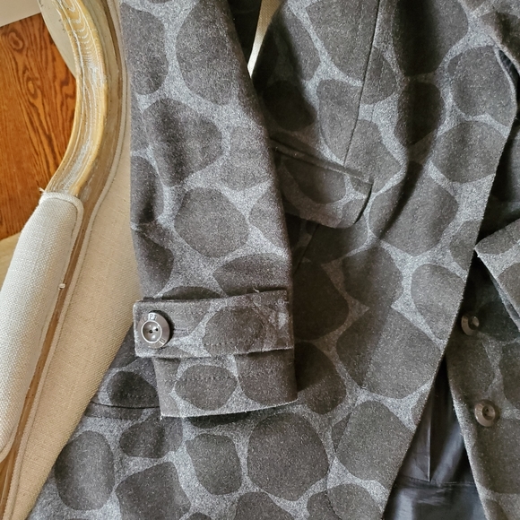 Animal print wool jacket by Dept. - Picture 3 of 5